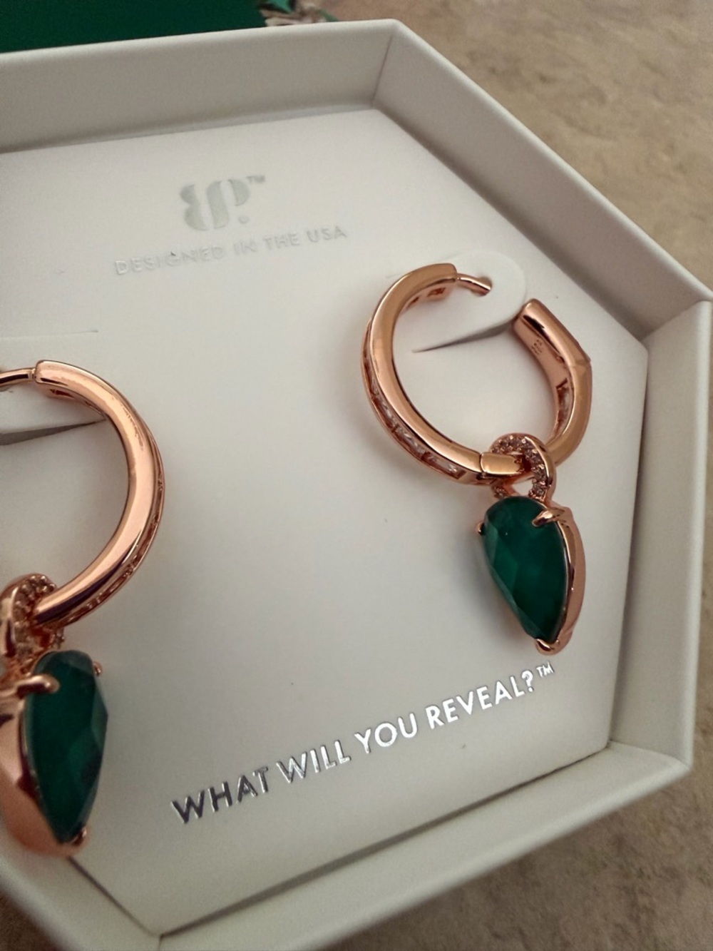 BP May 2025 Birthday Earrings Luxe Line Light